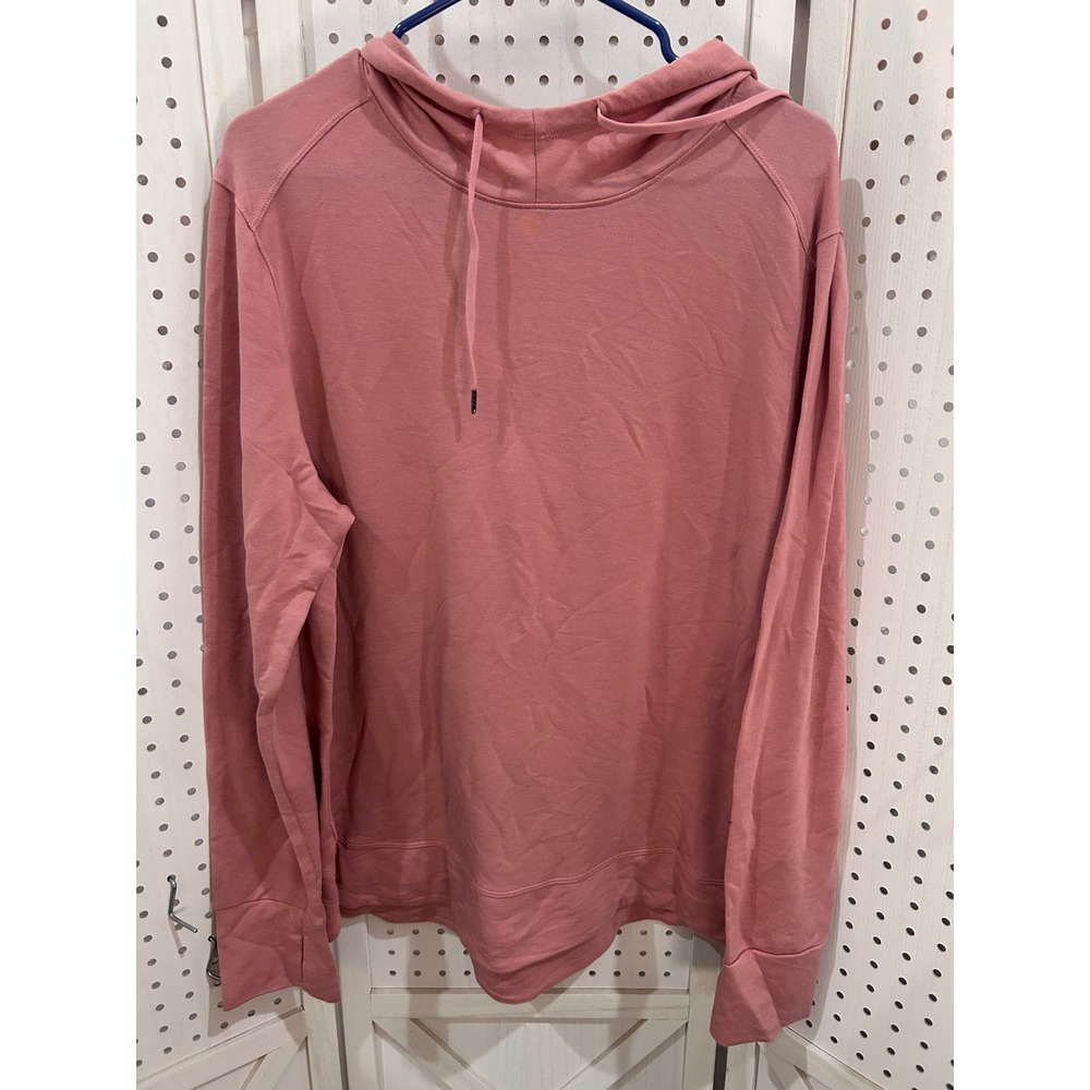 Athletic Works Hoodie Pullover Rose Pink Long Sleeve Casual Athleisure XL 16-18
